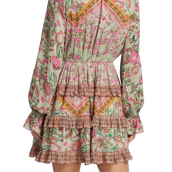 Hemant & Nandita Ruffle Mini Dress - Picture 6 of 8